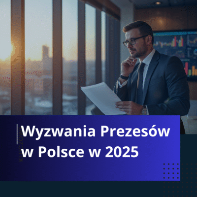 Kluczowe wyzwania prezesów w Polsce w 2025 roku. Wyniki badania własnego.