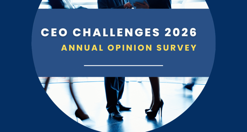 The CEO Outlook for 2026 – Disciplined Execution in an Uncertain World